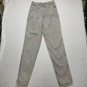 Vintage Rocky Mountain Women Pinstripe Bareback Western Jeans Size 32/13 (29x36)